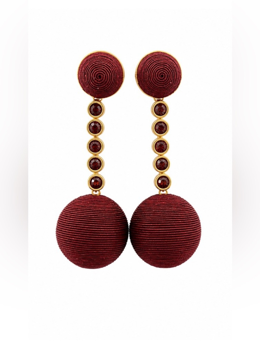 Tuckernuck Brown Drop Lantern Earrings